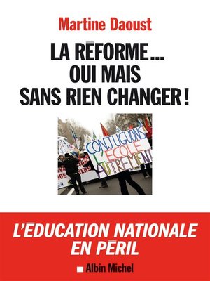 cover image of La Réforme... oui, mais sans rien changer !